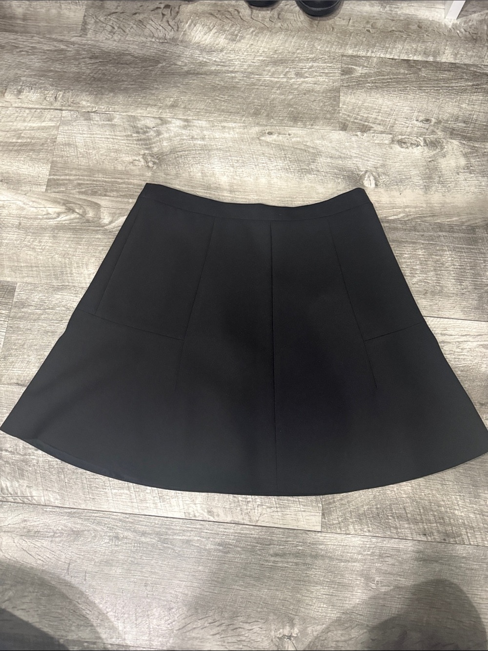 J. Crew Black A-Line Skirt